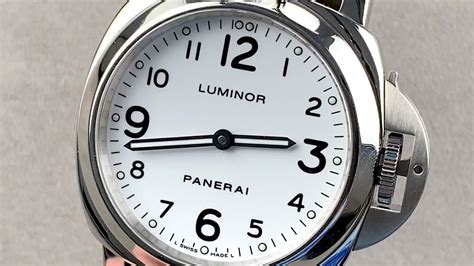 Panerai Luminor Base PAM 114 Panerai Watch Review 